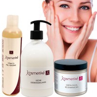 Excellent Kit Anti-Âge : Crème Visage Régénérante + Tonique Visage Peaux Sensibles + Lait Démaquillant